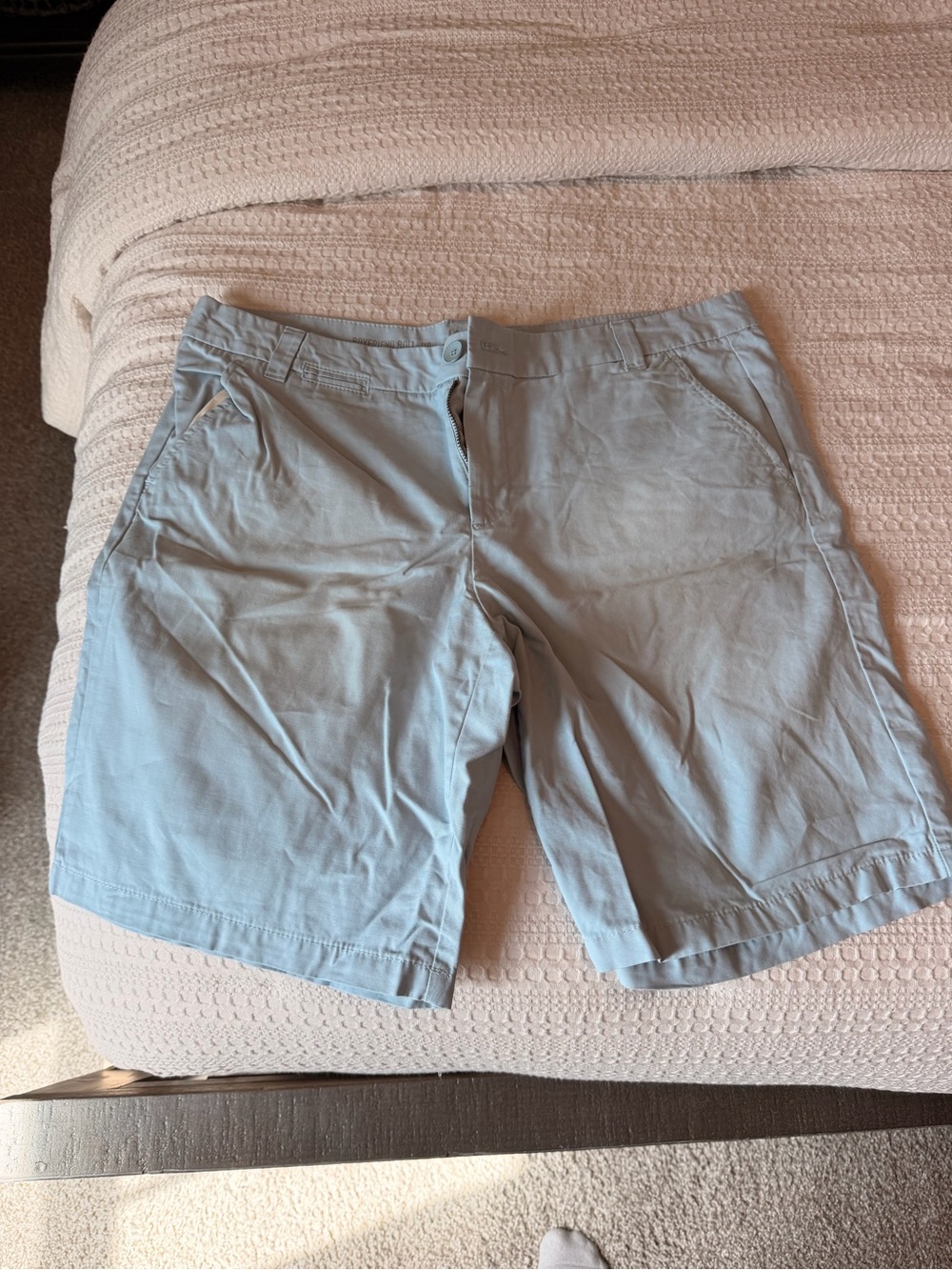 Worn once. GAP Bermuda shorts. Light blue. Size 10